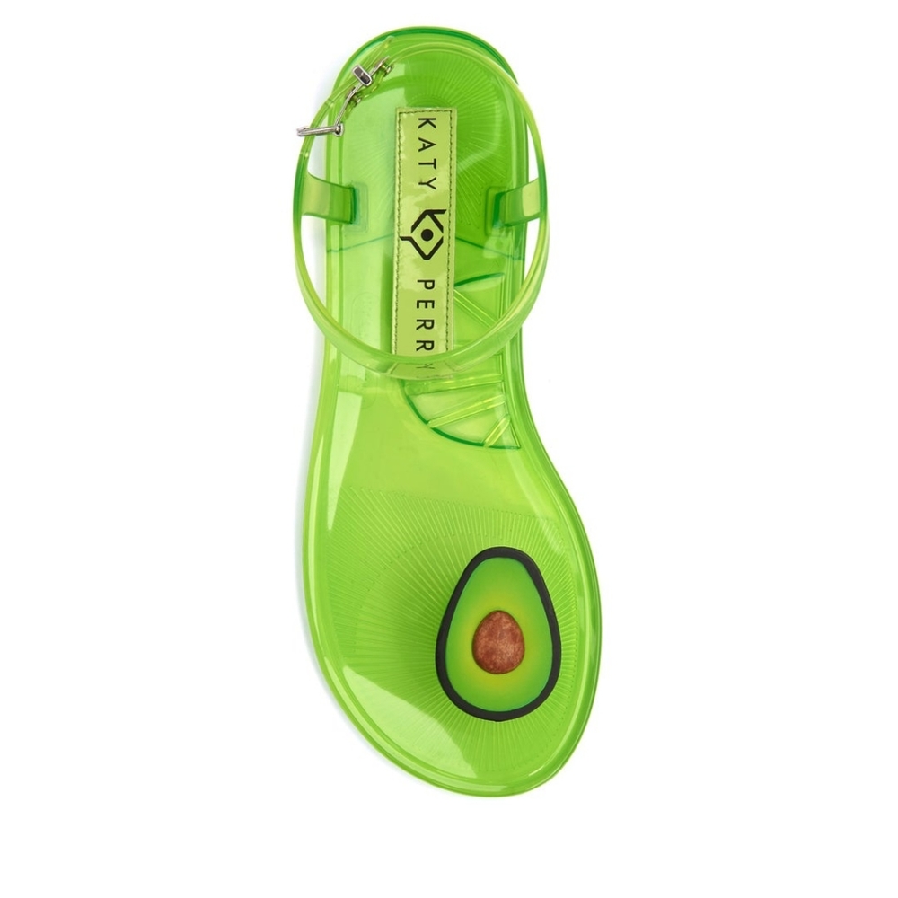NWOT Katy Perry - The Geli Avocado Sandal Size 10